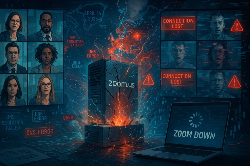 Zoom Outage: A Global Glitch in Virtual Connectivity