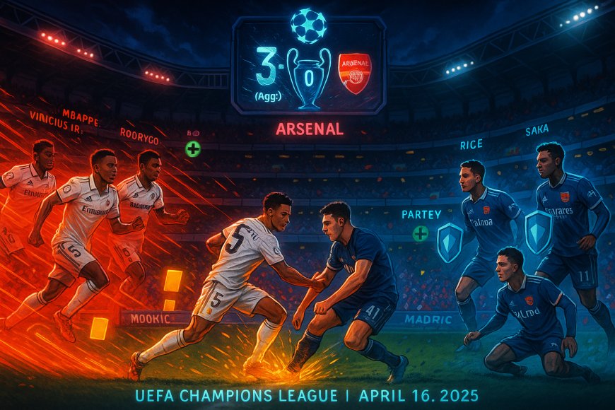 Real Madrid vs Arsenal: The Decisive Second Leg Showdown
