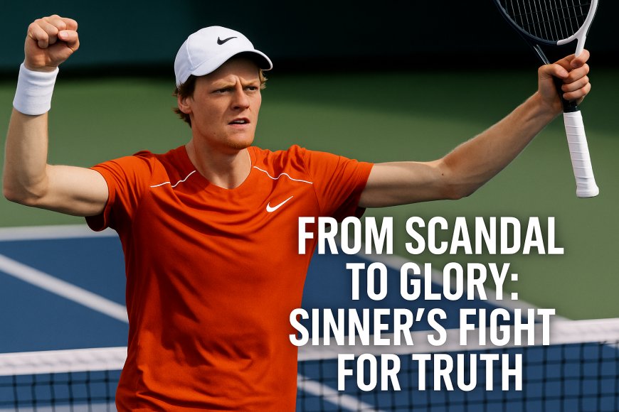Jannik Sinner’s Shocking Confession: From Doping Doubts to World No.1 Triumph