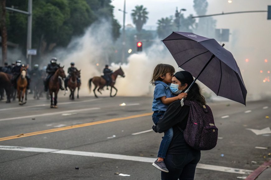 DC in Chaos: 30+ Hospitalized After Trump’s Military Parade as “No Kings” Protests Sweep U.S.